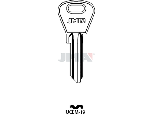 UCEM-19 Cilindričan ključ (Errebi TT24R) 14008