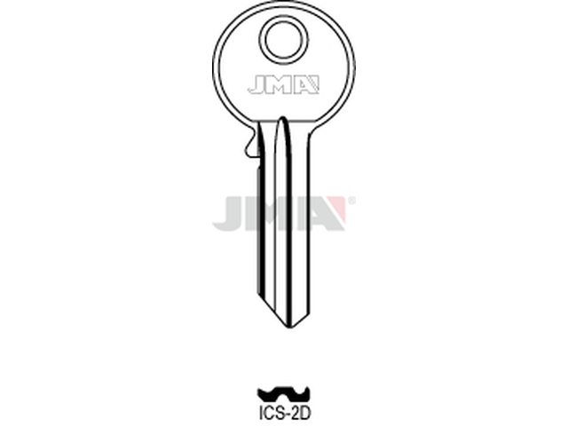 ICS-2D Cilindričan ključ (Silca ICS5 / Errebi ICS5D) 13228