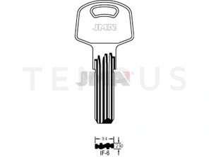 OSTALI IF-6 Specijalan ključ (Silca IF14 / Errebi IF12)