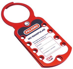IFAM ALUMINIUM HASP LOCKOUT 090140