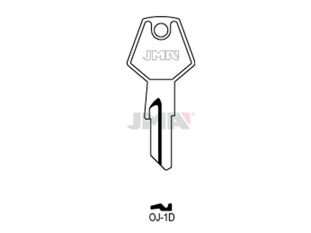OJ-1D Cilindričan ključ (Errebi OJ1) 20635
