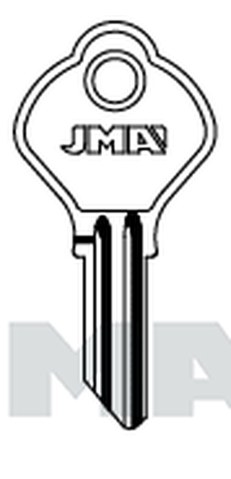 JMA YA-8D Cilindričan ključ (Silca YA17 / Errebi YG2)