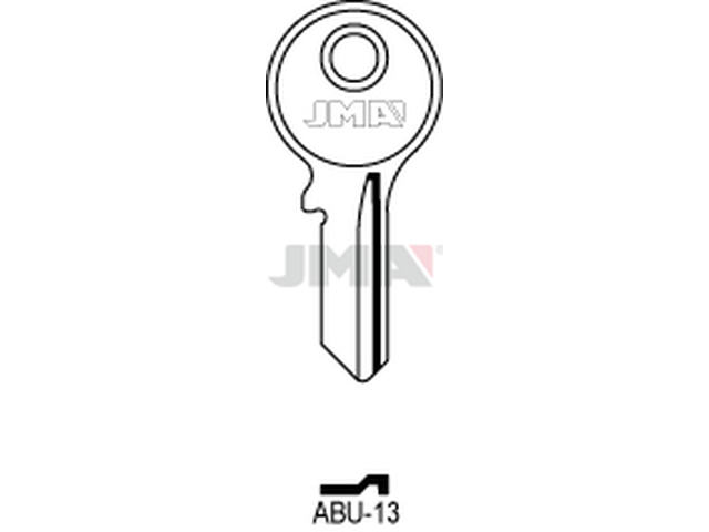ABU-13 Cilindričan ključ (Silca AB12  / Errebi AU12 ) 12443