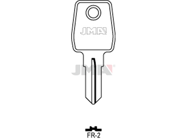 FR-2 Cilindričan ključ (Silca FRT5R / Errebi FRT4) 14882