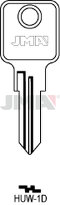 JMA HUW-1D Cilindričan ključ (Silca HW4R / Errebi UW4)