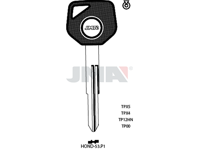 TP00HOND-53.P1 (Silca HON81FP / Errebi T00HD60P) 13859