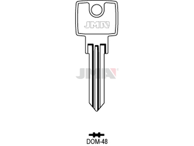DOM-48 Cilindričan ključ (Silca DM27 / Errebi DM33) 12885
