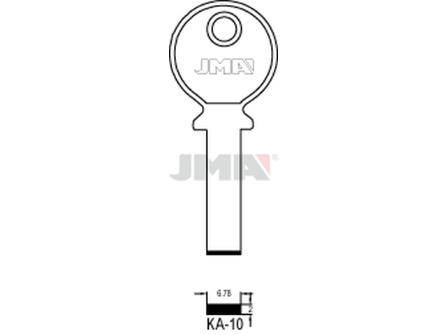 KA-10 Specijalan ključ (Silca KA3 / Errebi KB3) 13289