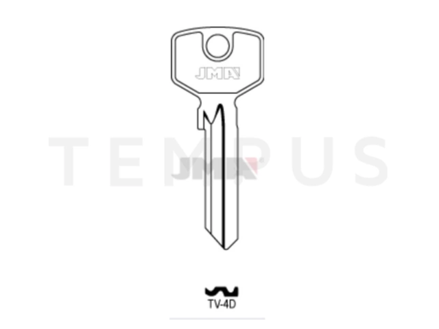 TV-4D Cilindričan ključ (Errebi TV7D) 19544