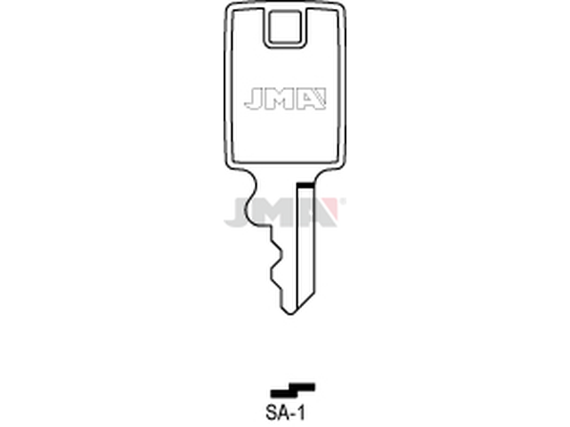 SA-1 Cilindričan ključ (Silca SA1 / Errebi SAM1) 13654