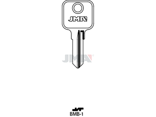 BMB-1 Cilindričan ključ (Silca BMB3 / Errebi BMG1R) 14863