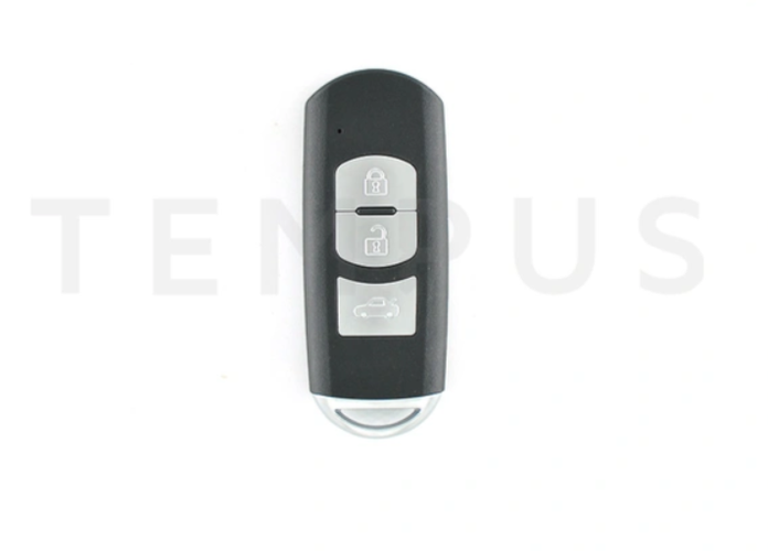 KEYLINE EL MAZDA 01 - Mazda 2 3 6 CX MX keyless, daljinac 3 tastera, aftermarket, Hitag Pro 49 PCF7953P -434 MHz