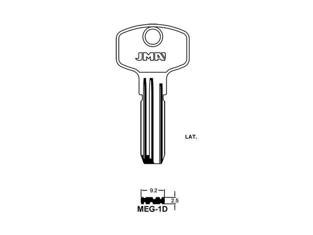 MEG-1D Specijalan ključ 14688