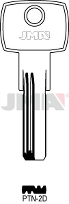 JMA PTN-2D Specijalan ključ (Silca PT5RP / Errebi PN3R)