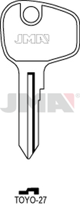 JMA TOYO-27 (Silca TOY23R / Errebi TY23R)