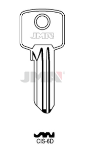 JMA CIS-6D Specijalan ključ (Errebi CIS8/Silca CIS12)