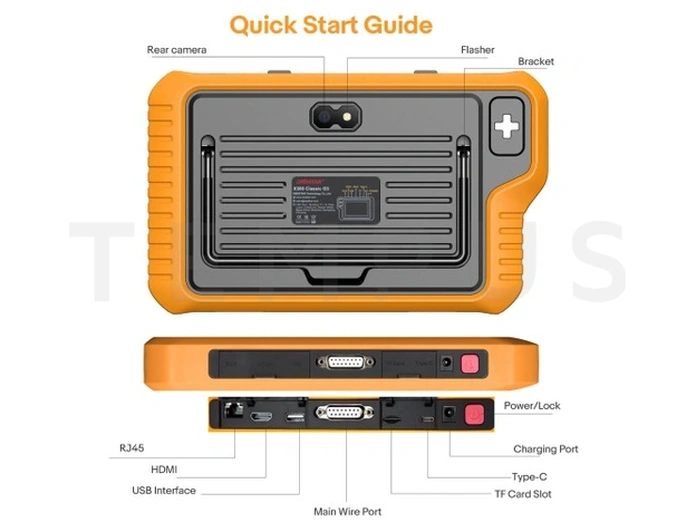 OBDSTAR X300 CLASSIC G3 - FULL PAKET