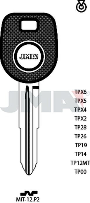 JMA TP00MIT-12.P2 (Silca MIT8-PT / Errebi T00MIT15P)