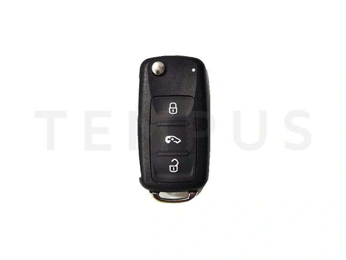 OSTALI EL VW 31 - VW Transporter Multivan Caravelle, 7E0837202AJ, daljinac 4 tastera, aftermarket, Megamos 48 433MHz