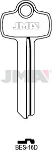 JMA BES-16D Cilindričan ključ (Silca BES6 / Errebi BES16)
