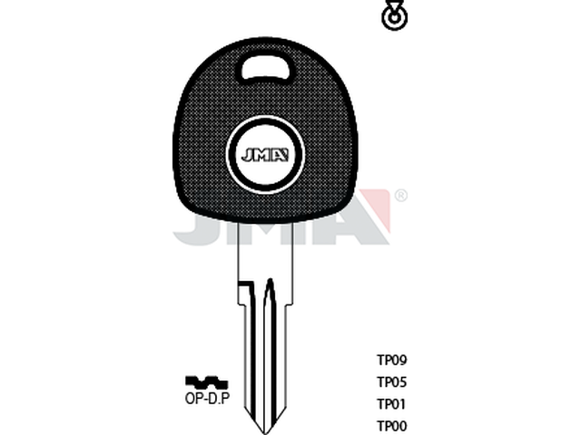 TP00OP-D.P (Silca YM28T0 / Errebi T00YM24P) 13908