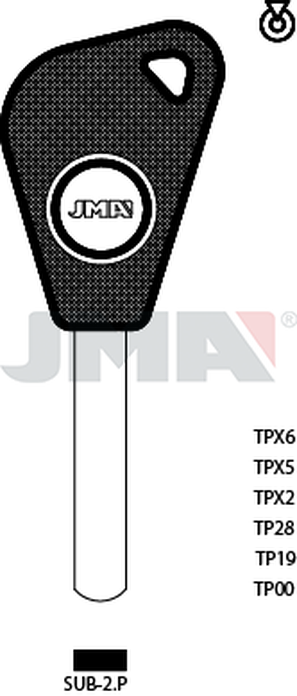 JMA TP00SUB-2.P (Silca DAT17T0 / Errebi T00SUB1P)