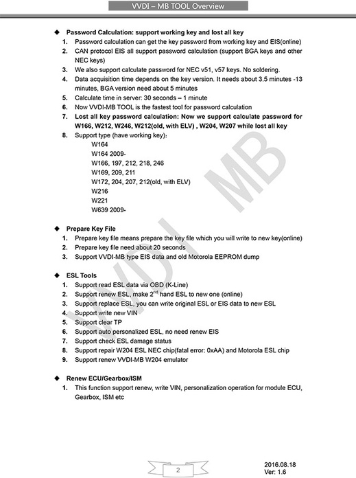 XHORSE VVDI MB TOOL PROGRAMATOR XDMBC0EN