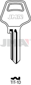 JMA TIT-1D Cilindričan ključ (Silca TN7 / Errebi TT6Q)