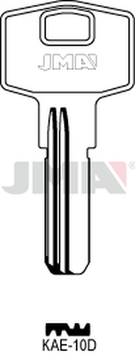 JMA KAE-10D Specijalan ključ (Silca KLE8R / Errebi KAL7)
