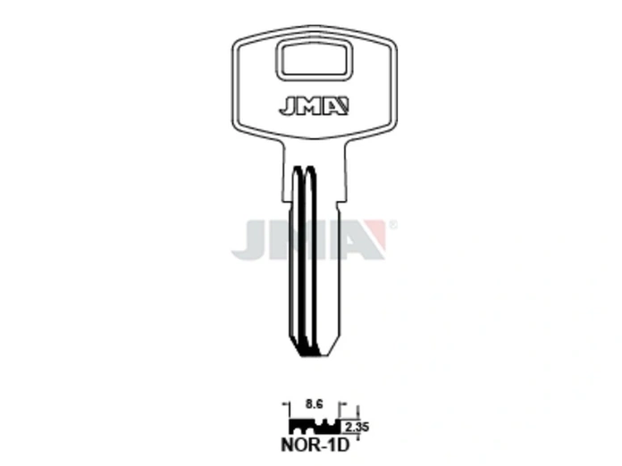 JMA NOR-1D Specijalan ključ (Errebi NOR1)