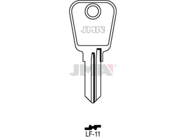 LF-11 Cilindričan ključ (Silca LF57 / Errebi LF25) 13369