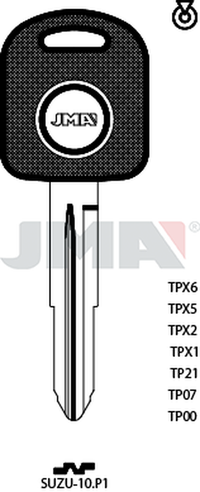 JMA TP00SUZU-10.P1 (Silca SZ12T0 / Errebi T00SZ11P)