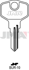 JMA BUR-10 Cilindričan ključ (Silca HPP1 / Errebi BG36)