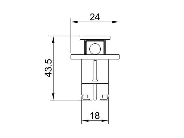 MINI. CIRCUIT BREAKER PIS 090210 Lockout blokator 14474