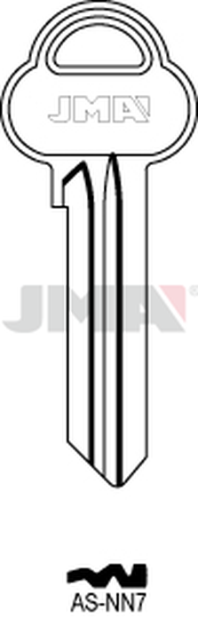 JMA AS-NN7 Cilindričan ključ (Silca ASS45 / Errebi AA41)