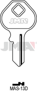 JMA MAS-13D Cilindričan ključ (Silca MS10 / Errebi M15)