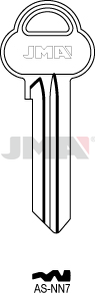 JMA AS-NN7 Cilindričan ključ (Silca ASS45 / Errebi AA41)