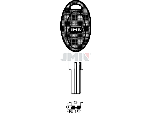 EU-15.P Specijalan ključ (Silca EU21P / Errebi EL16P180) 12934