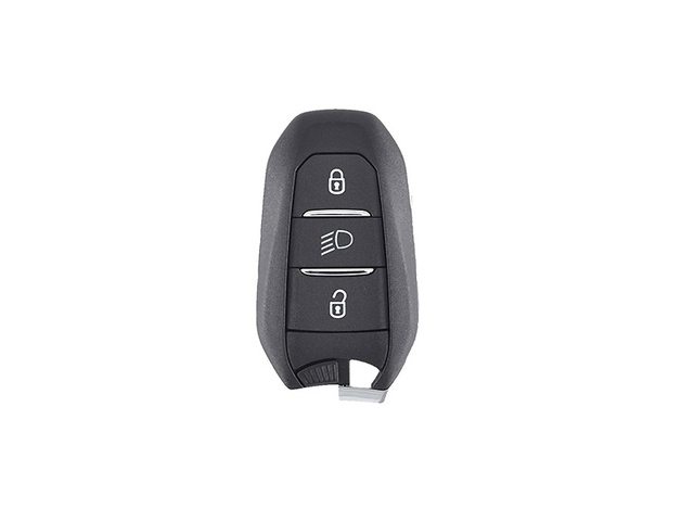 EL PEUGEOT 09 A - Peugeot AES handsfree smart daljinac 3 tastera, aftermarket, Hitag AES 433MHz 18863