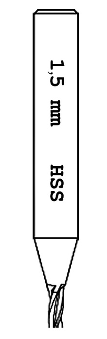 OSTALI HSS 1.5 mm