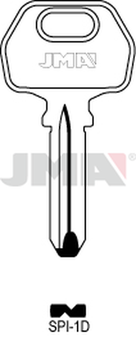 JMA SPI-1D Specijalan ključ (Silca LCK1R / Errebi LKS1)