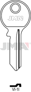 JMA VI-1I Cilindričan ključ (Silca  VI080 / Errebi V5D)