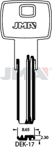 JMA DEK-17 Specijalan ključ (Errebi DKB12)