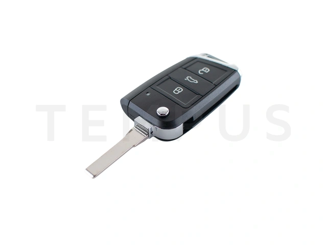 EL VW 01 A - VAG MQB daljinac 3 tastera (za vozila bez keyless sistema), aftermarket, ID48 MQB 433MHz 20731