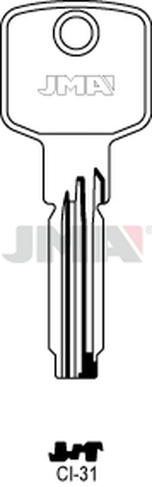 JMA CI-31 Specijalan ključ (Silca CS139 / Errebi BD26, C53)