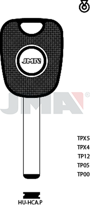 JMA TP00HU-HCA.P (Silca HU83TE / Errebi T00HF63P)