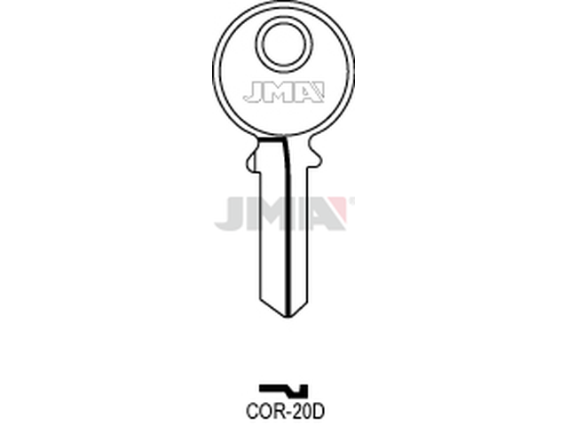 COR-20D Cilindričan ključ 12766