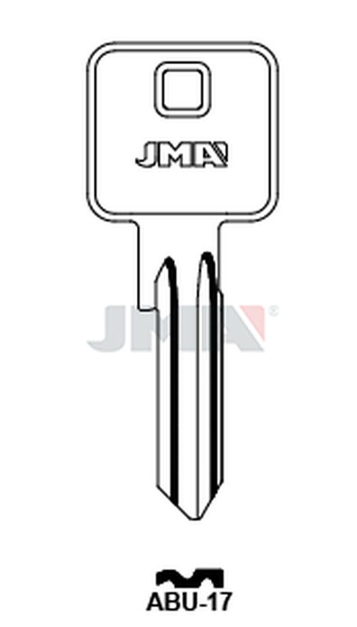 JMA ABU-17 Cilindričan ključ (Errebi AU5SQ, C5SQ/Silca CS46R)