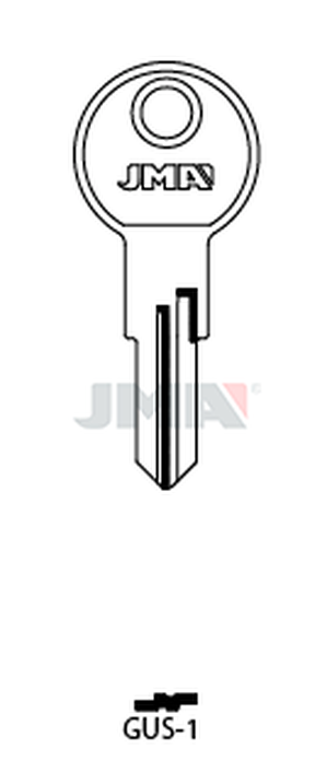 JMA GUS-1 Cilindričan ključ (Errebi GUS1/Silca GUS1)