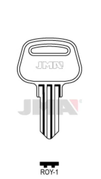 JMA ROY-1 Cilindričan ključ (Errebi ROY1)